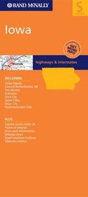 Rand Mcnally Iowa: Highways & Interstates (Rand McNally Folded Map: States)