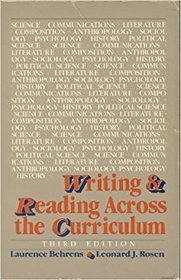 Writing and reading across the curriculum