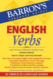 English Verbs: And a Review of Standard English Usage (Barron's Verb Series)