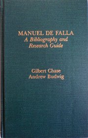 MANUEL DE FALLA (Garland composer resource manuals)