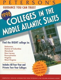 Peterson's Guide to Colleges in the Middle Atlantic States 1998 (14th ed)