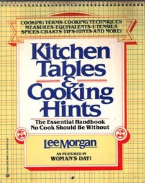 Kitchen Tables & Cooking Hints