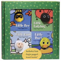 Finger Puppet Friends boxed set: Little Duck, Little Ladybug, Little Lamb, and Little Bee! (Finger Puppet Brd Bks)