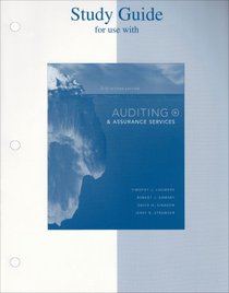 Study Guide to accompany Auditing & Assurance Services
