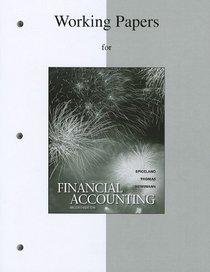 Working Papers to accompany Financial Accounting