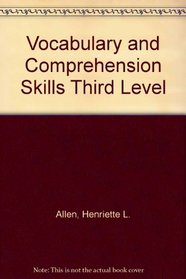 Vocabulary and Comprehension Skills Third Level