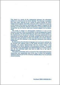 Minority Education and Ethnic Survival: Case Study of a German School in Denmark (Multilingual Matters, 20)