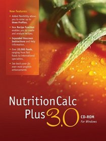NutritionCalc Plus 3.0 CD-ROM