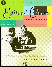 Random House Editors' Choice Crosswords, Volume 1 (RH Crosswords)