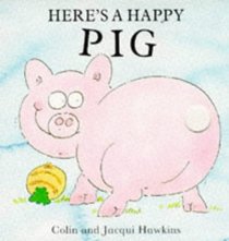 Here's a Happy Pig (Fingerwiggle Board Books)