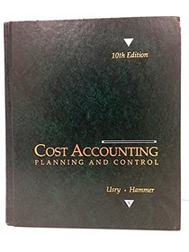 Cost Accounting - planning and control