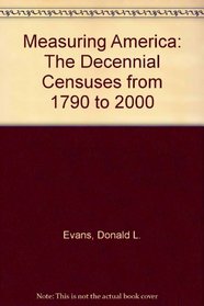 Measuring America: The Decennial Censuses from 1790 to 2000