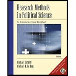 Research Methods in Political Science: An Introduction Using MicroCase - Textbook Only