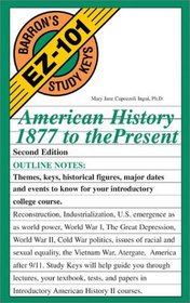 American History, 1877 to the Present (Barron's Ez-101 Study Keys)