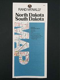 North Dakota, South Dakota: Including metropolitan maps of Rapid City