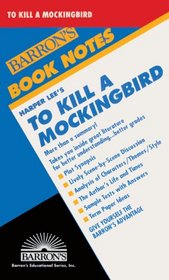 Harper Lee's To Kill a Mockingbird (Barron's Book Notes)