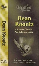 Dean Koontz: A Reader's Checklist and Reference Guide (Checkerbee Checklists)
