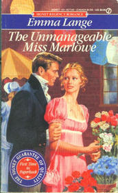 The Unmanageable Miss Marlowe (Signet Regency Romance)