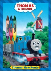 Thomas' New Route (Color Plus Double-Sided Crayon)