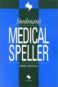 Stedman's Medical Speller (Stedman's Word Books.)
