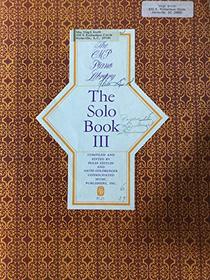 The Solo Book III (The CMP Piano Library)