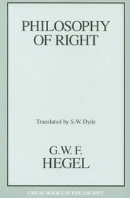 Philosophy of Right (Great Books in Philosophy)