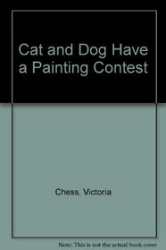 Cat and Dog Have a Painting Contest