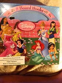 Disney Princess Board Book Set (8 Board Books)