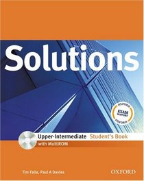 Solutions Upper-intermediate: Students Book with MultiROM Pack
