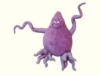 Mess Monsters: Book and Toy Gift Set: Purple Plush (Book & Toy)
