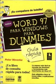 Word 97 Para Windows para Dummies -Guia rapida