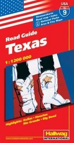 Rand McNally Hallwag Texas Road Map (USA Road Guides)