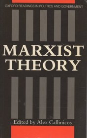 Marxist Theory (Oxford Readings in Politics and Government)