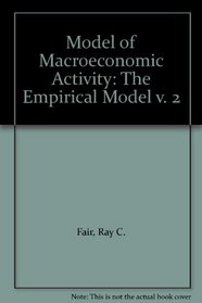 Model of MacRoeconomic Activity:  the Empirical Mold