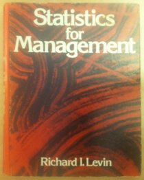 Statistics for management (Prentice-Hall series in management)