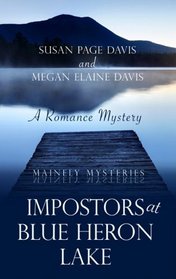 Impostors at Blue Heron Lake (Mainely Murder, Bk 3) (Large Print)