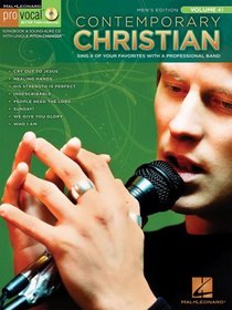 Contemporary Christian Vol. 41 Bk/CD Pro Vocal Series Male Singers (Pro Vocal Men's Edition)