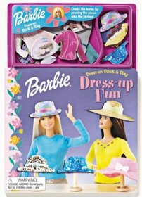 Barbie Dress Up Fun (Barbie Press on Stick & Stay)