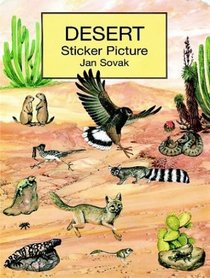 Desert Sticker Picture : With 33 Reusable Peel-and-Apply Stickers (Sticker Picture Books)