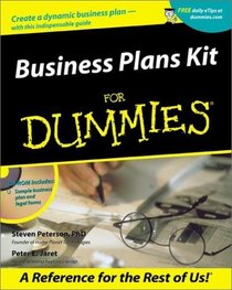 Business Plans Kit for Dummies (With CD-ROM)