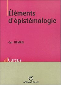 Elements d'epistemologie deuxième édition