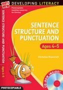 Sentence Structure and Punctuation - Ages 4-5: Foundation Year: 100% New Developing Literacy