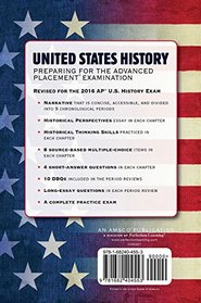 United States History: Preparing for the Advanced Placement Examination (2016 Exam) - Student Edition Softcover