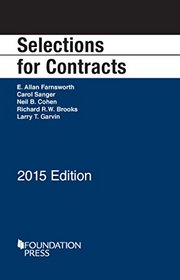Selections for Contracts (Selected Statutes)