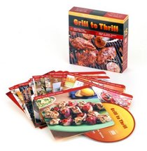 Grill to Thrill (MusicCooks: Recipe Cards/Music CD), Recipes for Easy Grilling, Rock & Soul Music for Cookouts (Sharon O'Connor's Musiccooks)