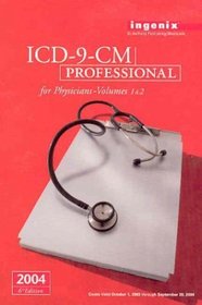 ICD 9 CM Professional for Physicians, Volumes 1  2, 2004