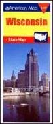 American Map Wisconsin State Map (Travelvision State Maps)