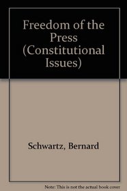 Freedom of the Press (Facts on File Handbooks to Constitutional Issues Series)
