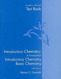Introductory Chemistry: A Foundation,  Introductory Chemistry, Basic Chemistry (Test Bank)
