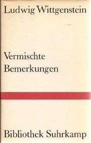 Vermischte Bemerkungen: E. Ausw. aus d. Nachlass (Bibliothek Suhrkamp ; Bd. 535) (German Edition)